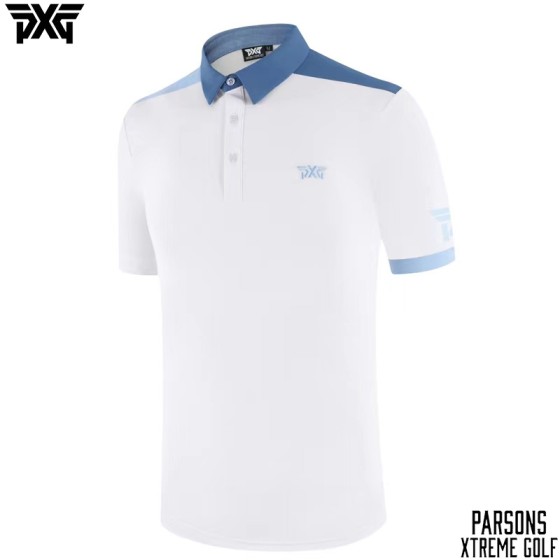 PXG 골프 4종 남성 기능성 반팔 카라 티셔츠